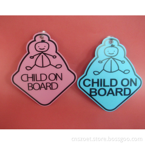 Baby on Board, Car Stickers, Window Warning Signs